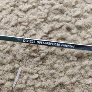 Foster Grant Panama Jack Aviator Sunglasses Silver Polarized DG1223 S06586SPO030